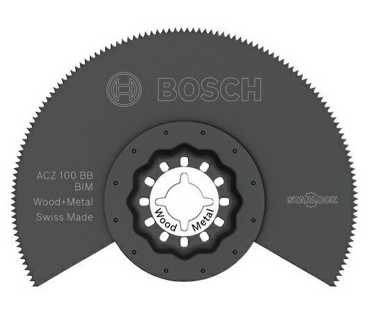 ボッシュ 木材・金属用カットソーブレード(刃幅100mm/10個入り) ACZ100BBN/10 BOSCH STARLOCK