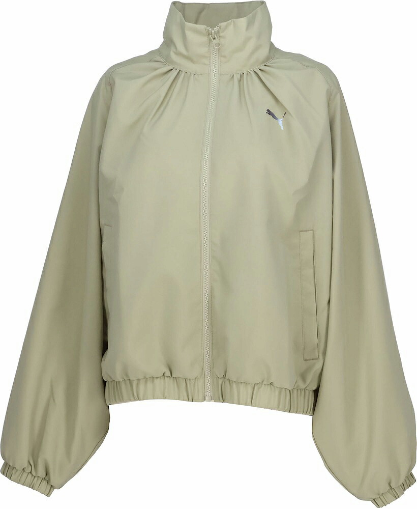 プーマ レディース TRN EDGE ウラメッシュライナー ウーブンJKT（Lux Army・サイズ：M） PJ-527989-82-M PUMA [PJ52798982M]
