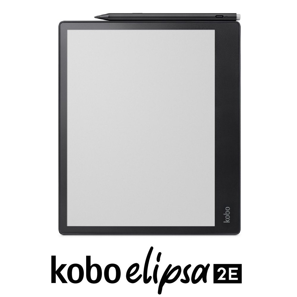 kobo 陰電子読みもの主導者 Kobo Elipsa 2E（黒いこと） 10.3in 32GB スタイラスペン嘱する N605-KJ-BK-S-BU