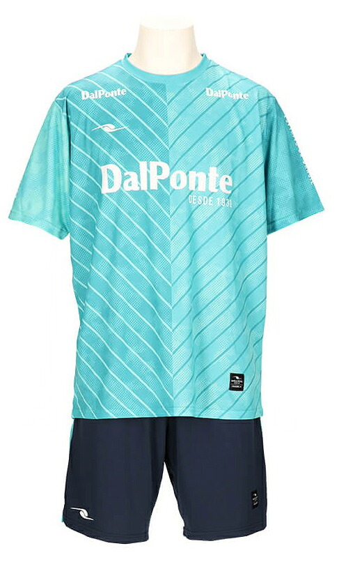DALPONTE ジュニア 昇華プラクティススーツ 上下セット（Eグリーン・サイズ：140cm） DPZ0436J-EGR-140