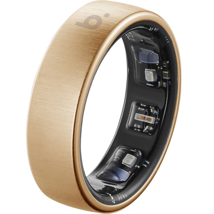 B．Ring（ブリング） スマートリング Proモデル チタン US7号（ローズゴールド） BP075TNRG1 [BP075TNRG1]【返品種別B】