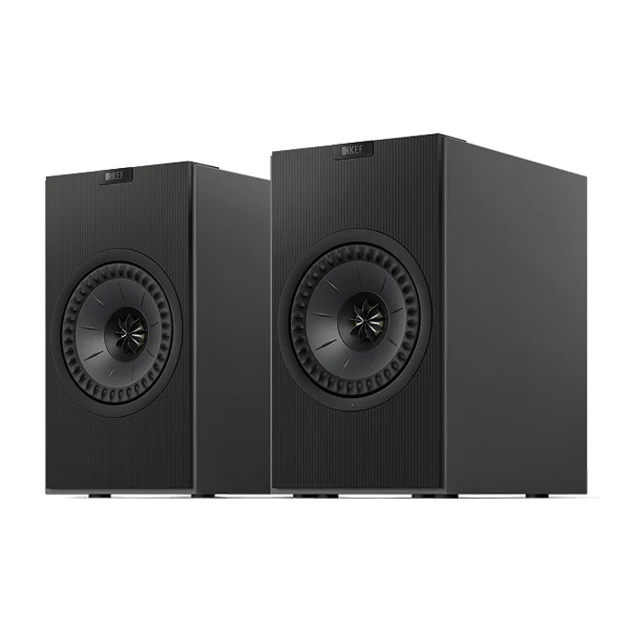 KEF 無線電話HiFi金棒引き（暗然たる・チタニウム）【有りの実】 CODAW-DARK TITANIUM KEF Coda W