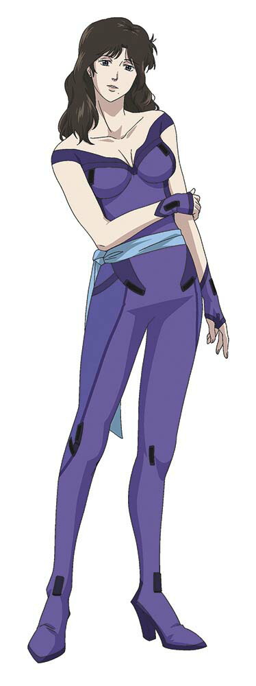 ハセガワ 1/12 「キャッツ・アイ」 来生 泪【SP682】 未塗装レジンフィギュア画像