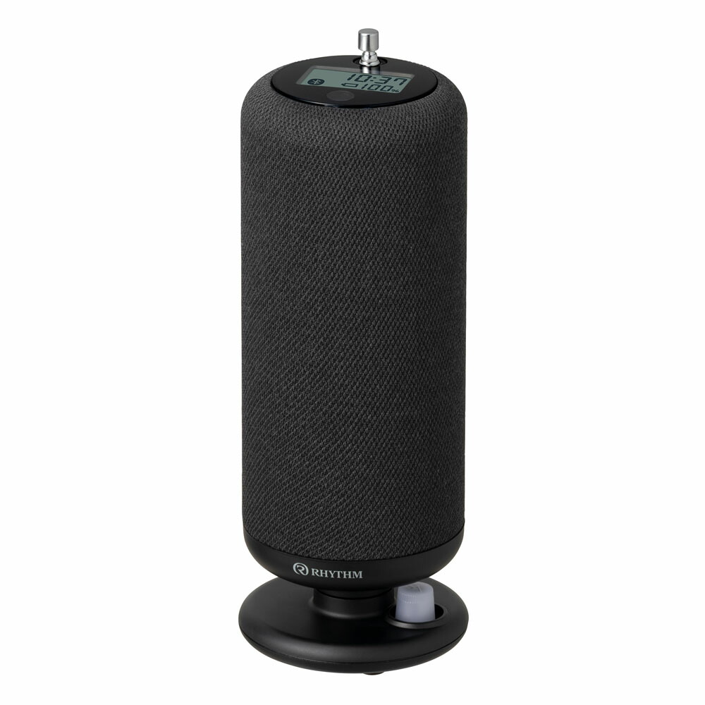 リズム 手回し充電ワイヤレススピーカー（ブラック） 9YYA50RH02 RHYTHM CRANKSPEAKER