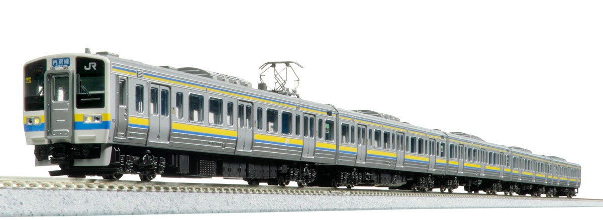 ［鉄道模型］カトー (Nゲージ) 10-1857 211系3000番台（房総色）5両セット｜Joshin web 家電とPCの大型専門店