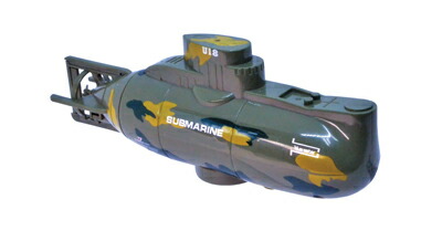 童友社 40MHz RC U18型潜水艦 グリーン迷彩 ラジコン