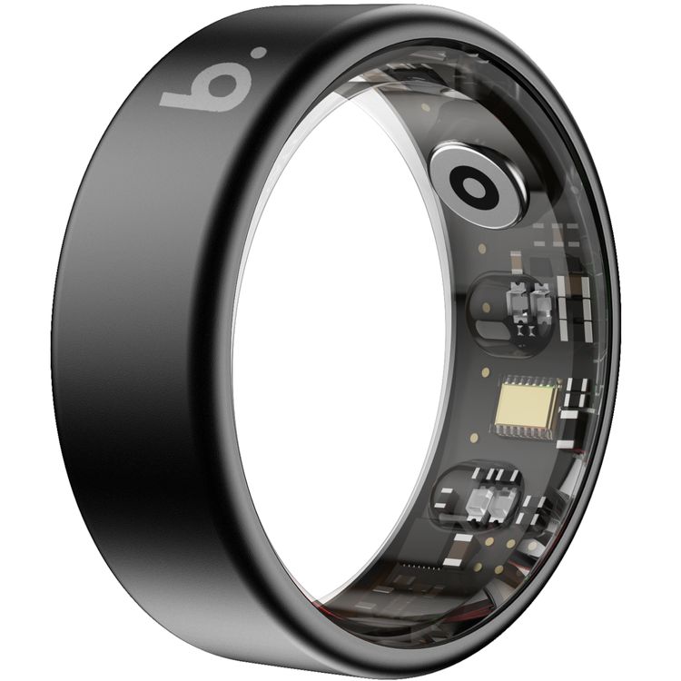 B．Ring（ブリング） スマートリング G2 チタン US11号（ブラック） B115TNBK2 [B115TNBK2]【返品種別B】