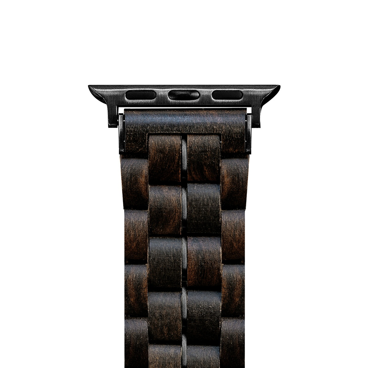 ボーウッド Apple Watch SE / Series 8 / 7 / 6 / 5 / 4 / 3 / 2 / 1 [ 41mm 40mm 38mm ] 天然木バンド（黒檀） VOWOOD VW74034AWCP｜Joshin web 家電とPCの大型専門店
