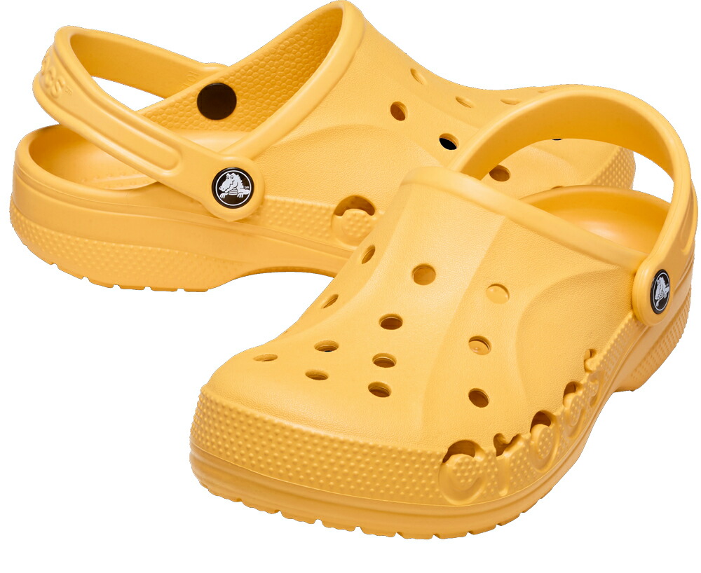 CROCS バヤ クロッグ（Orange Sorbet・サイズ：M8/W10(26.0cm)） 10126-837-M8 クロックス サンダル BAYA CLOG