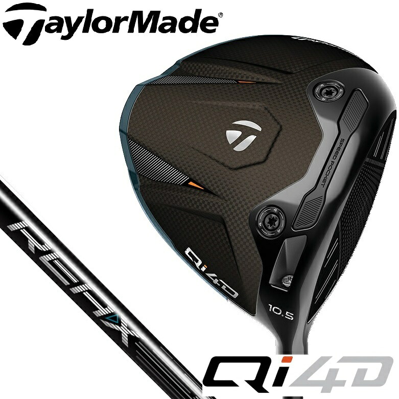 テーラーメイド Qi4D ドライバー 10.5°（REAX 50 High Rotation Red シャフト・フレックス：SR） TM-QI4D-105-HR50SR TaylorMade ゴルフ ゴルフクラブ 59,290円
