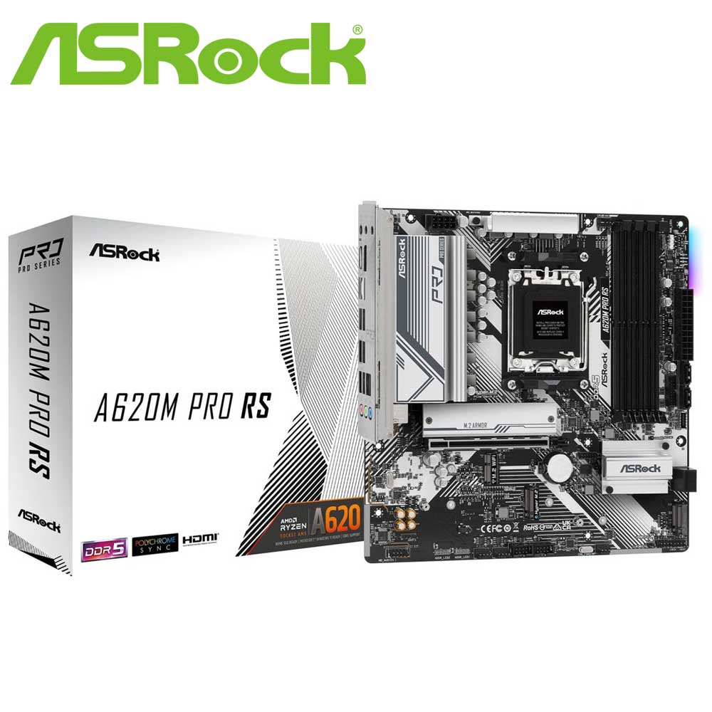 ASRock｜アスロック ASRock A620M Pro RS / microATX相応う母ちゃんゲーム盤  A620M Pro RS