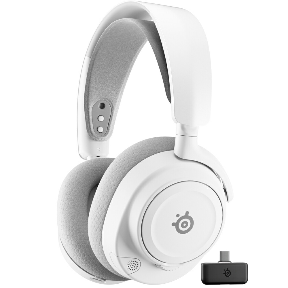 SteelSeries（スティールシリーズ） ゲーミングヘッドセット Arctis Nova 7 Gen 2 （ホワイト） 61731
