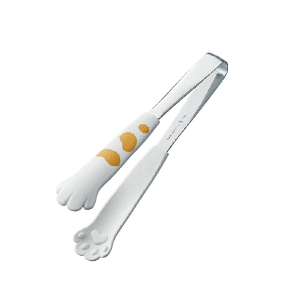 田辺金具 1122　卓上トング きゃっちだにゃん 12本入 白たま 9505359 [9505359]｜Joshin web 家電とPCの大型専門店