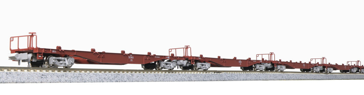 ［鉄道模型］カトー (Nゲージ) 10-1317 コキ50000(グレー台車) コンテナ無積載 11両セット