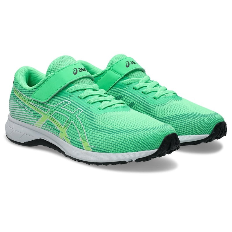 アシックス キッズ・ジュニア用 スニーカー LAZERBEAM RK-MG（ライトグリーン×ホワイト・サイズ：23.5cm） 1154A223-300-23.5 asics