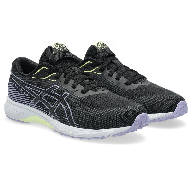 アシックス キッズ・ジュニア用 スニーカー LAZERBEAM RK（ブラック×ラベンダー・サイズ：23.0cm） 1154A222-003-23.0 asics