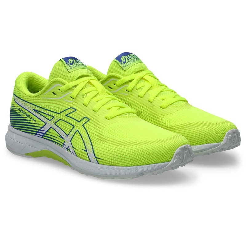 アシックス キッズ・ジュニア用 スニーカー LAZERBEAM RK（ネオンイエロー×パープル・サイズ：23.5cm） 1154A222-750-23.5 asics
