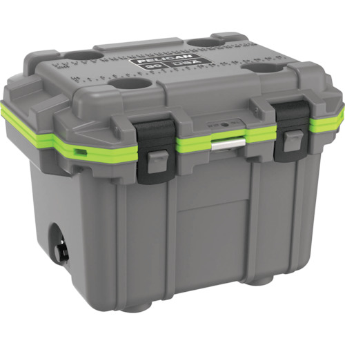 PELICAN PRODUCTS 30QT エリートクーラー 30L(ダークグレー×グリーン) 30Q-1-DKGRYEGRN