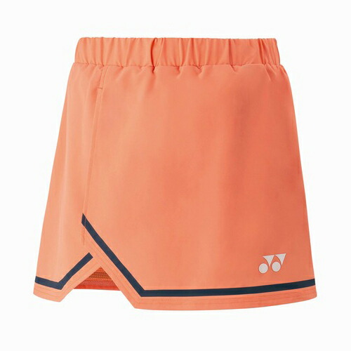 ヨネックス レディーススコート 下穿きスパッツ付（ご機嫌オレンジ色・大きさ：S） YO-26155-752-S YONEX