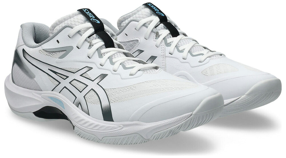 アシックス ユニセックス バレーボールシューズ V-SWIFT FF 5（White/Carrier Grey・サイズ：25.0cm） 1053A073-100-25.0 asics
