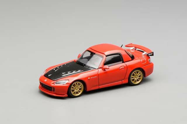 モーターへリックス 1/64 Honda S2000 無限 MUGEN New Formula Red【M65117】 ミニカー