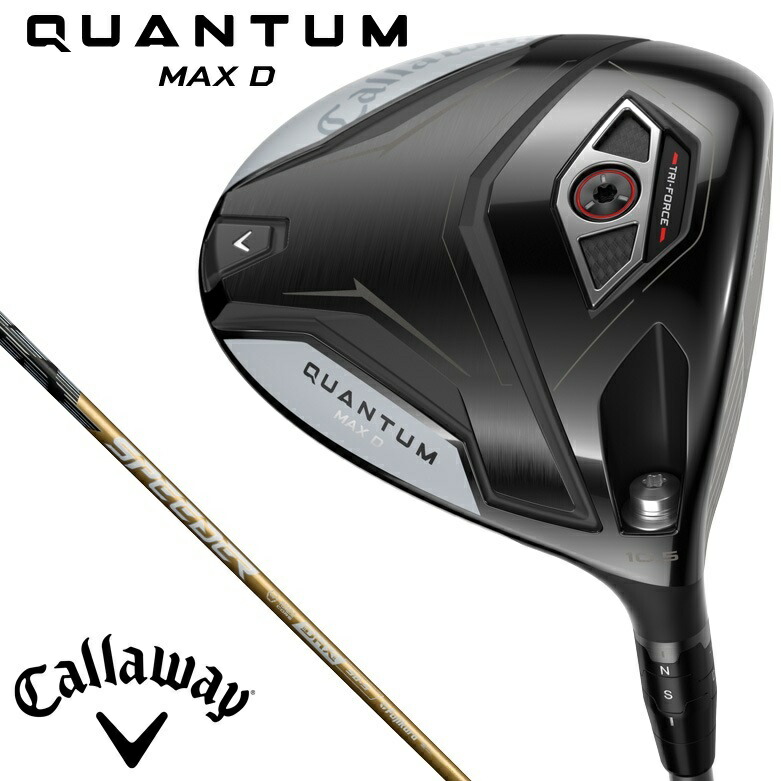 キャロウェイ QUANTUM MAX D １番ウッド 10.5°（SPEEDER NX GOLD 50 立て坑・フレックス：S） CW-QTMMD-105-NXG50S Callway ゴルフ野球クラブ クアンタム