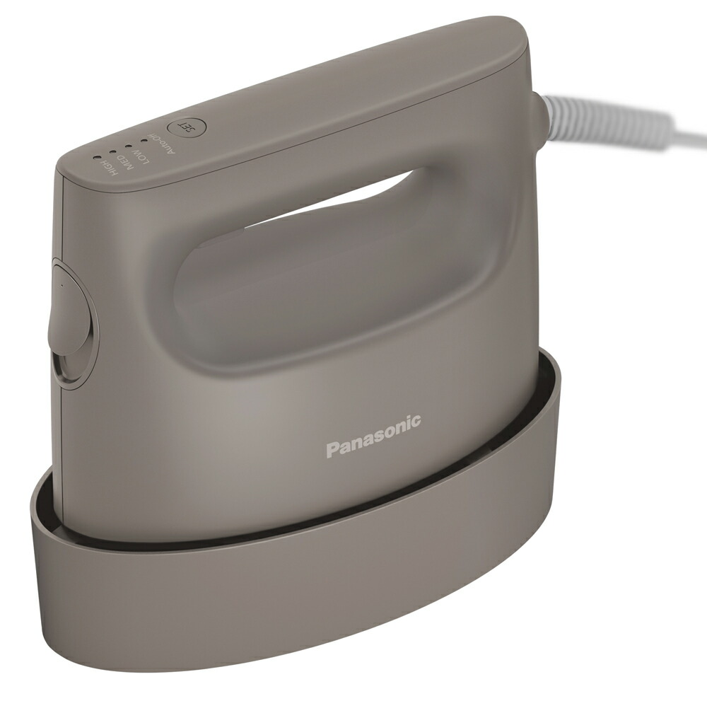 パナソニック 吊りひもつきお召しものスチーマー（モカグレージュ） NI-FS60C-H Panasonic ハイスタンダードモデル [NIFS60CH]