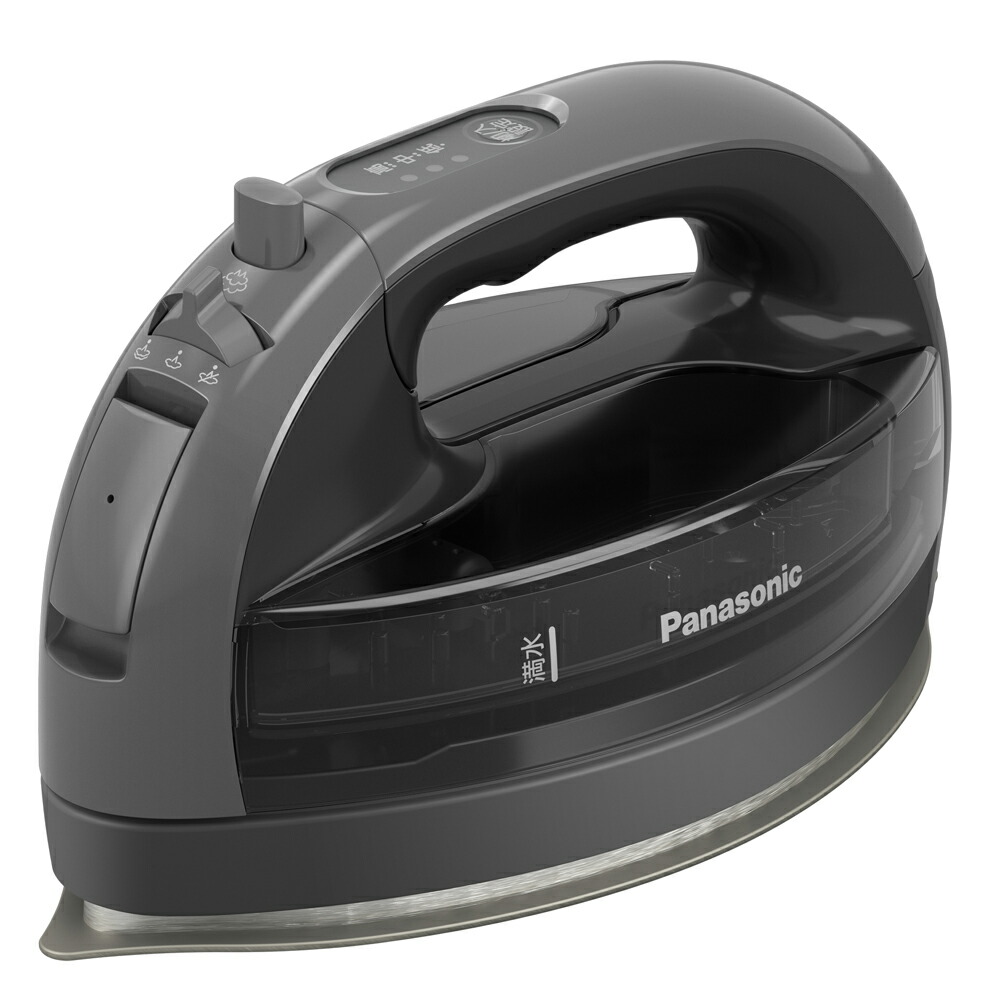 パナソニック コードレススチームアイロン（薄墨色） NI-WL510-H Panasonic [NIWL510H]