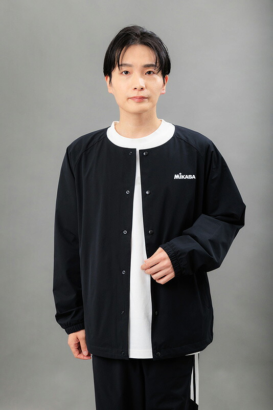 ミカサ ウィンドブレーカー（ブラック・サイズ：XL） 2610-BK-XL