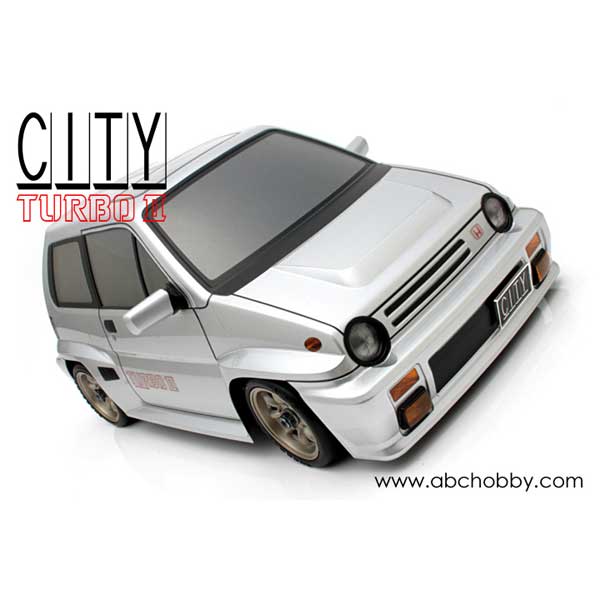 ABCホビー 【再生産】1/10 01スーパーボディミニEX ： Honda・シティ TURBO II【67314】 ラジコンパーツ