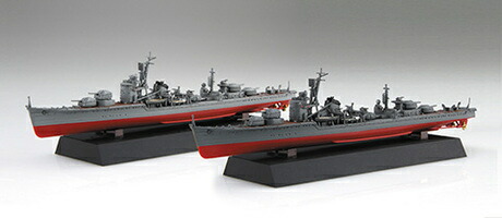 フジミ 1/700 艦NEXTシリーズ No.16 EX-201 日本海軍秋月型駆逐艦 秋月/初月 昭和19年/捷一号作戦 2隻セット 特別仕様(純正エッチングパーツ付き)【艦NX-16EX-201】 プラモデル