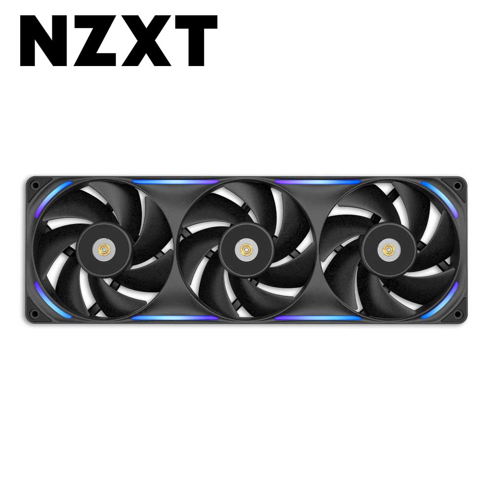 NZXT RGB一体型 動作気違い F360 X 360粍（120mm×3連）（黒いこと）  RF-U36PN-B1