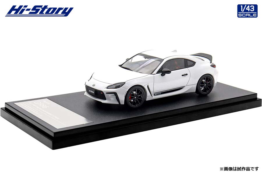 ハイストーリー 1/43 Toyota GR86 特別仕様車 RZ \"40th Anniversary Limited\"(2023) クリスタルホワイトパール【HS565WH】 ミニカー