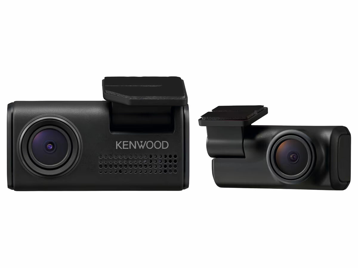 ケンウッド 前後撮影対応 2カメラドライブレコーダー DRV-E40W KENWOOD　リアレコ