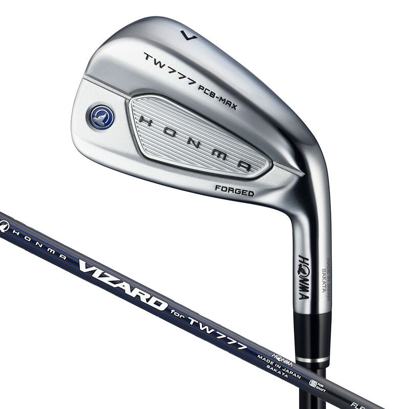 本間ゴルフ T//WORLD TW777 PCB MAX IRON ツアーワールド アイアン #S（VIZARD for TW777 シャフト・フレックス：R） TW777PMAX-SW-R HONMA GOLF