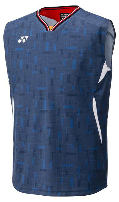 ヨネックス メンズ ゲームシャツ（ノースリーブ）（デニムネイビー・サイズ：SS） YO-10701-629-SS YONEX｜Joshin web 家電とPCの大型専門店