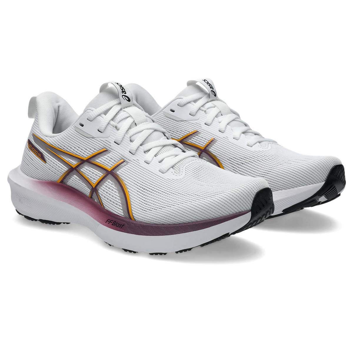 アシックス レディース ランニングシューズ GT-1000 14（White/Yamabuki・サイズ：22.5cm） 1012B859-101-22.5 asics
