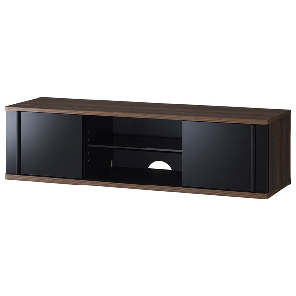 ハヤミ工産 32V～55V型まで対応 テレビ台(ブラック) TV-SD1250B HAMILeX(ハミレックス)　TV-SD series