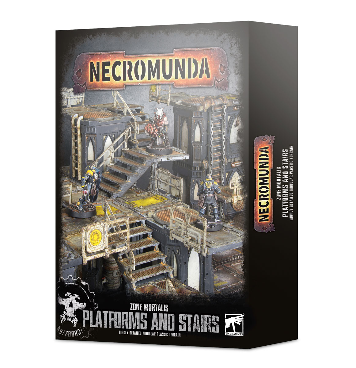 ゲームズワークショップ NECROMUNDA ZONE MORTALIS: PLATFORMS ＆ STAIRS ネクロムンダ