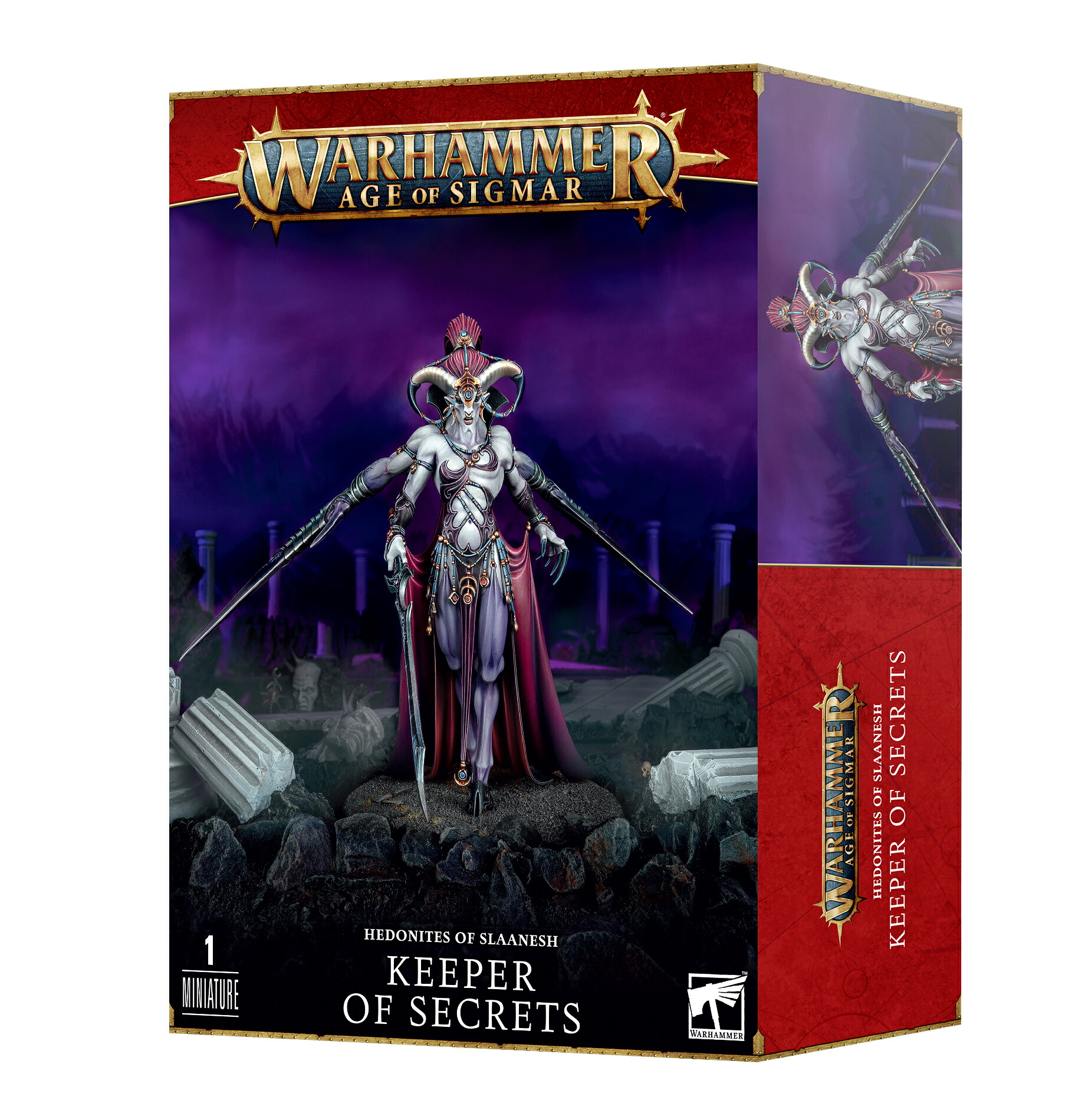 ゲームズワークショップ HEDONITES OF SLAANESH: KEEPER OF SECRETS ヘドナイト・オヴ・スラーネッシュ:キーパー・オヴ・シークレット ウォーハンマー