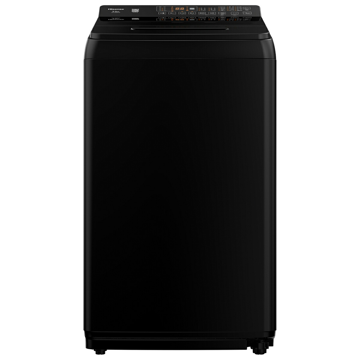 （標準設置料込_Aｴﾘｱのみ）ハイセンス 5.5kg 全自動洗濯機（ブラック） HW-G55XL-B Hisense [HWG55XLB]