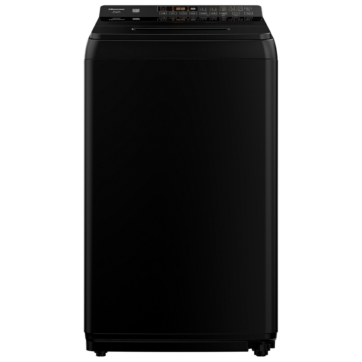 （標準設置料込_Aｴﾘｱのみ）ハイセンス 7.0kg 全自動洗濯機（ブラック） HW-G70XL-B Hisense [HWG70XLB]