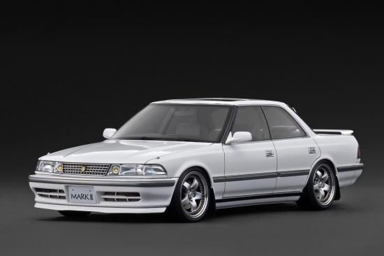 ignitionモデル 1/18 TOYOTA MARK II 2.5 Grande LIMITED (GX81) White【IG3855】 ミニカー|Joshin web 家電とPCの大型専門店