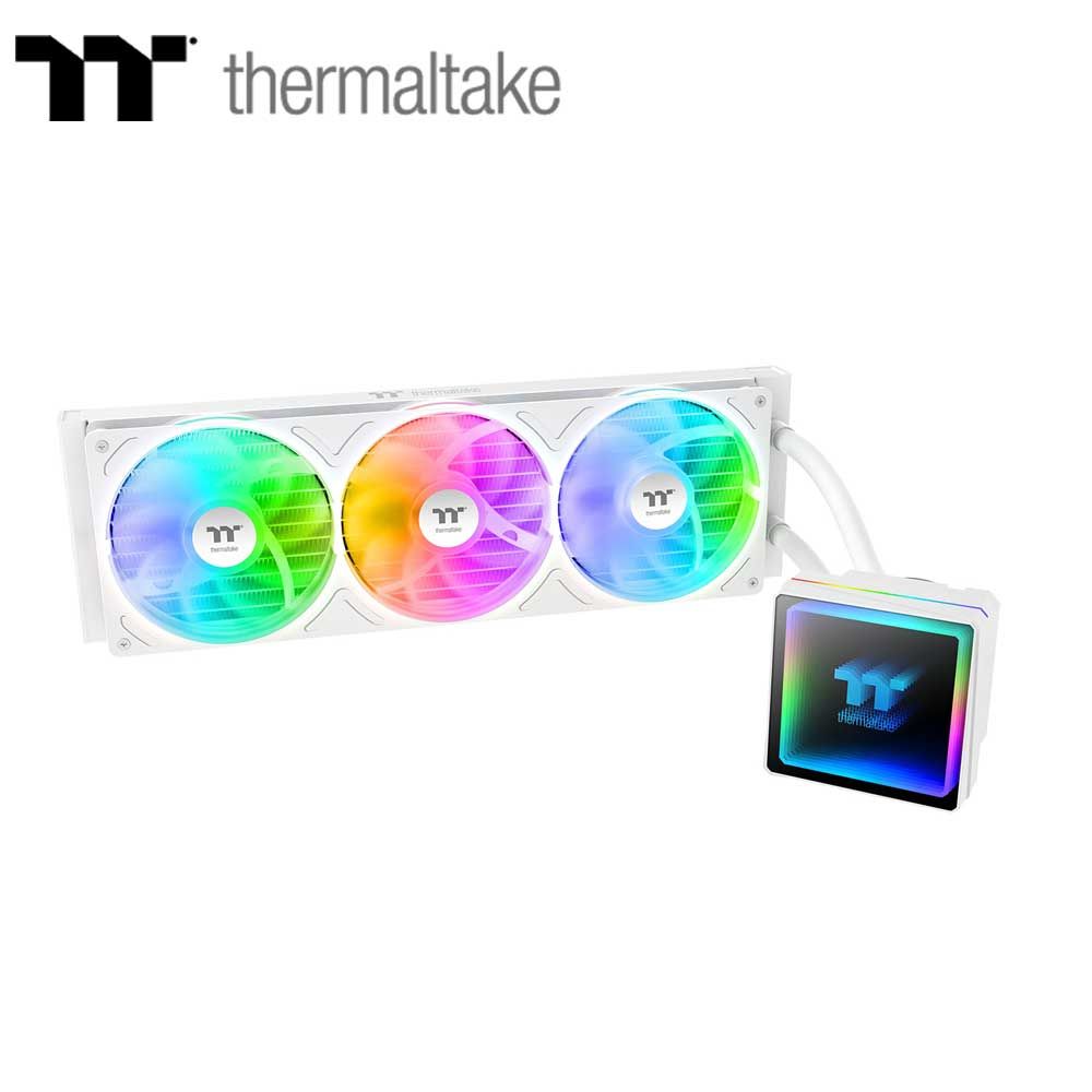 Thermaltake｜サーマルテイク 水冷一体型CPUクーラー TH360 V3 ARGB Sync Snow All-In-One Liquid Cooler（ホワイト） CL-W468-PL12SW-A