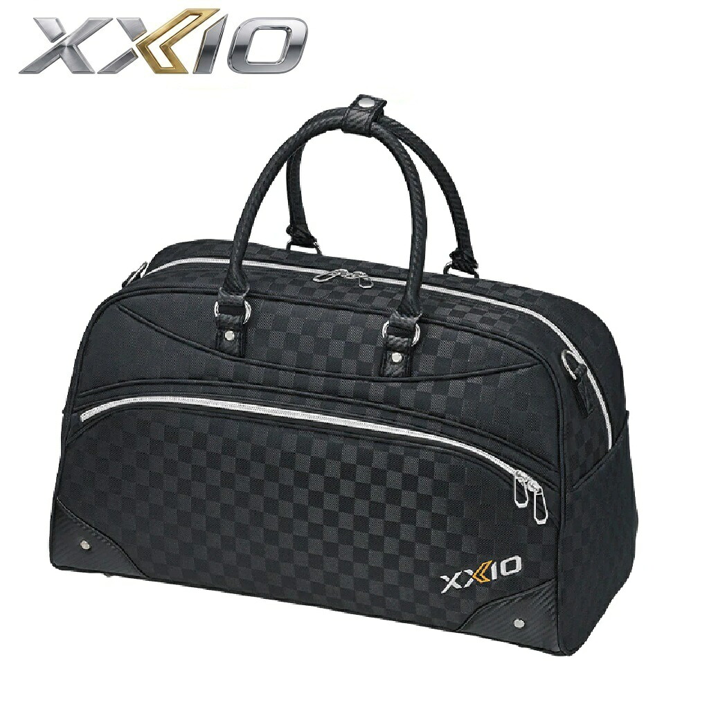 ダンロップ　ゼクシオ スポーツバッグ（ブラックチェック） GGB-X164-BKCK DUNLOP XXIO ゴルフ