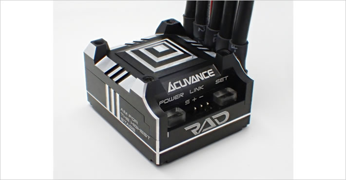 アキュヴァンス 【再生産】ハイパフォーマンスESC RAD（アキュヴァンス ラッド）ブラック