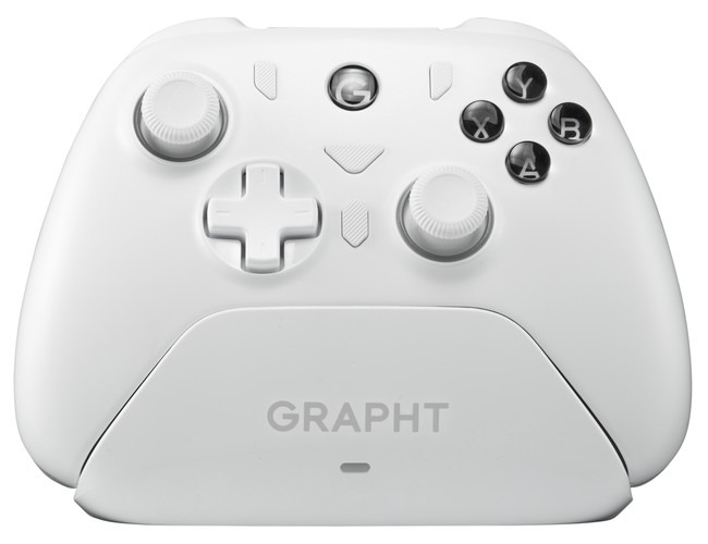 GRAPHT（グラフト） 充電ドック同梱ワイヤレスゲームコントローラー GRAPHT Omni Plus with Charging Dock（White） ゲームパッド GRT076-WHT-ONE 4,883円