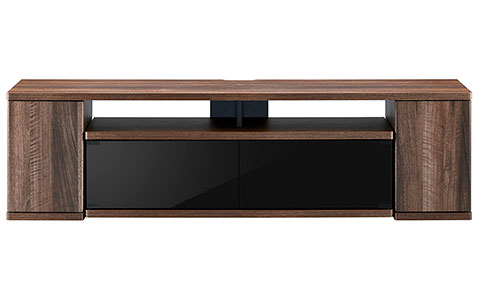 朝日木材加工 65V型まで対応 テレビ台(ダークブラウン木目) AS-SBS1500-DB Swing|Joshin web 家電とPCの大型専門店