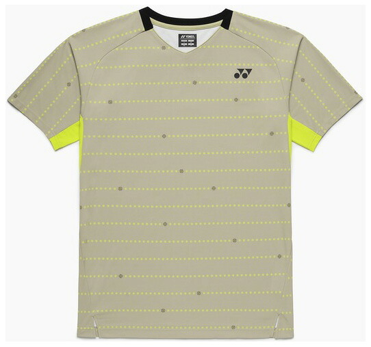 ヨネックス ユニセックス ゲームシャツ（カーキベージュ・サイズ：L） YO-10710-504-L YONEX