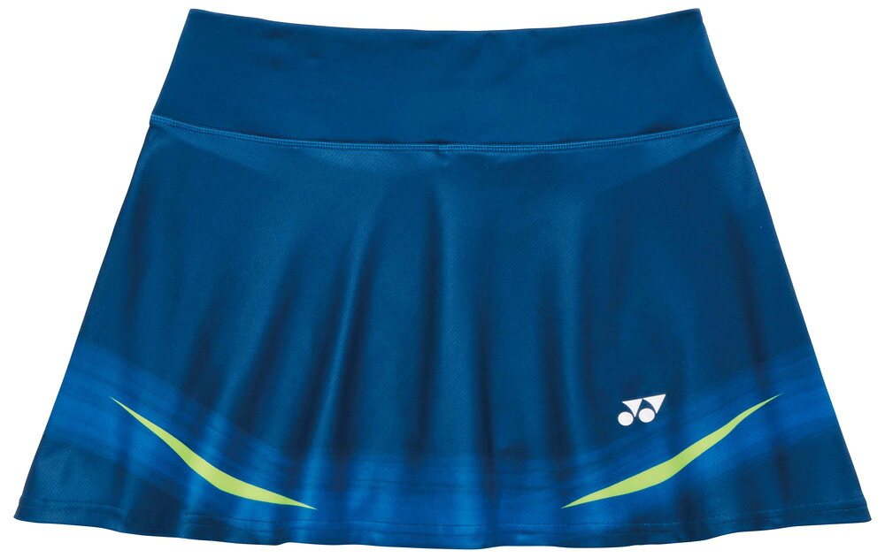 ヨネックス レディース スカート インナースパッツ付（インディゴブルー・サイズ：L） YO-26183-169-L YONEX